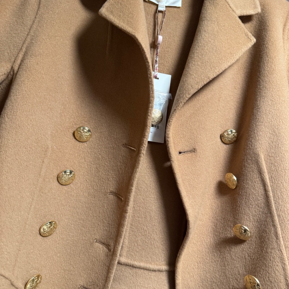 NWT Love Shack Fancy Morrow Jacket Camel 4 - Picture 4 of 14